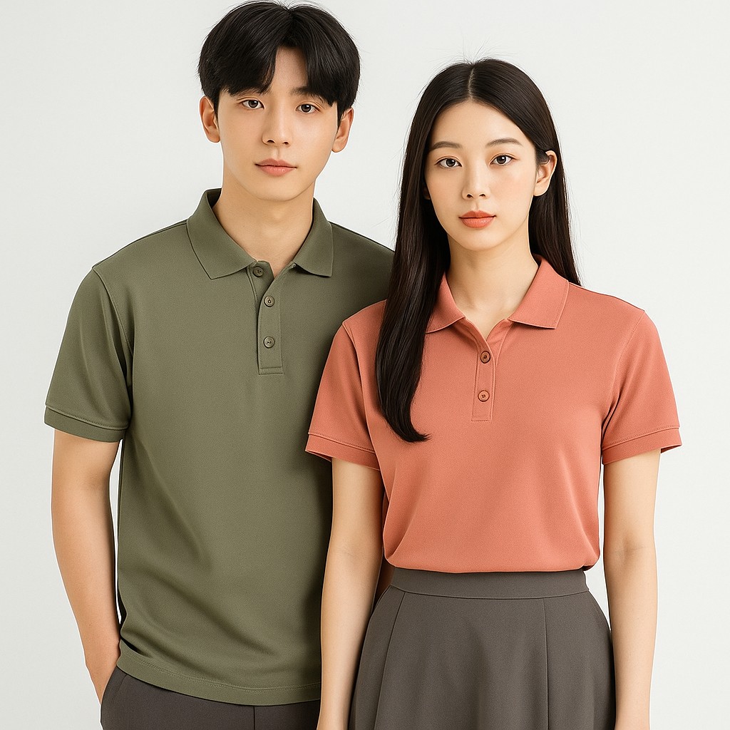 Mẫu áo thun Polo Cá Sấu Say Happy