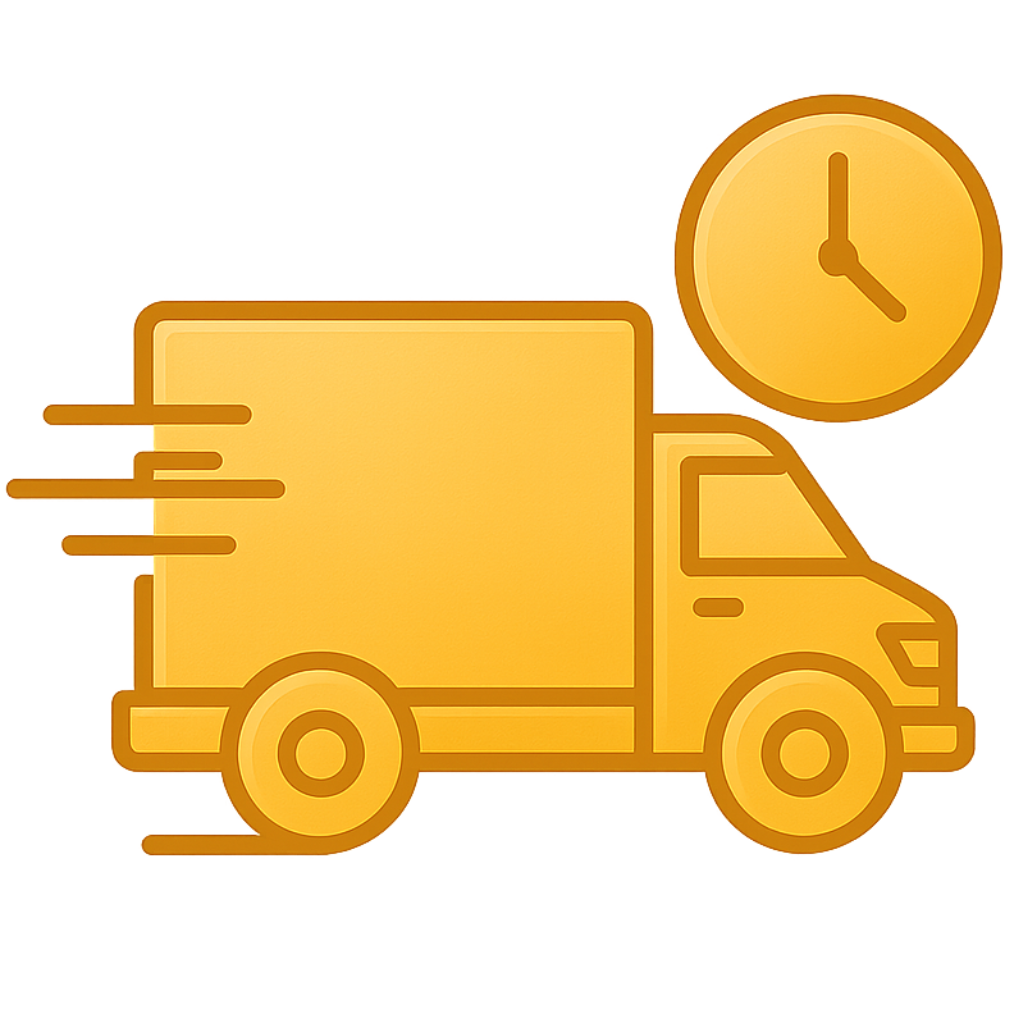 Icon giao hàng và xử lý nhanh đơn hàng