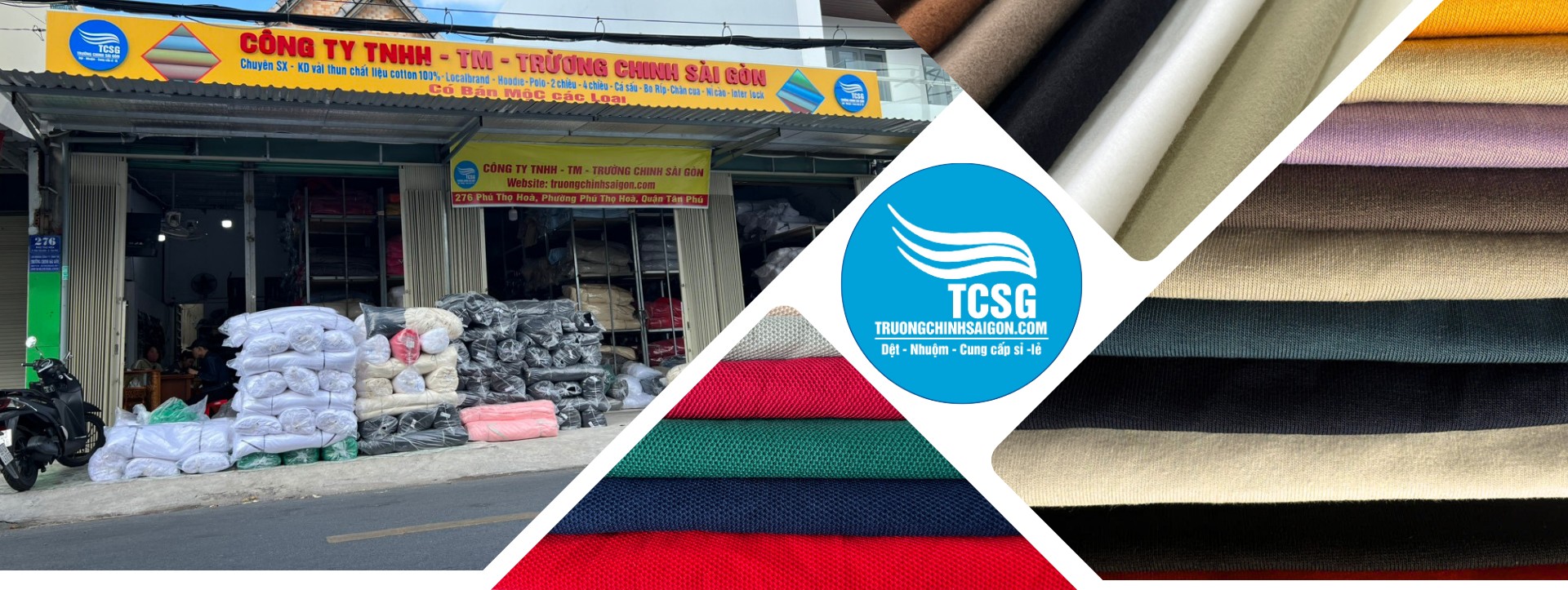 Nhà vải Trường Chinh – vải cotton uy tín tại TP.HCM