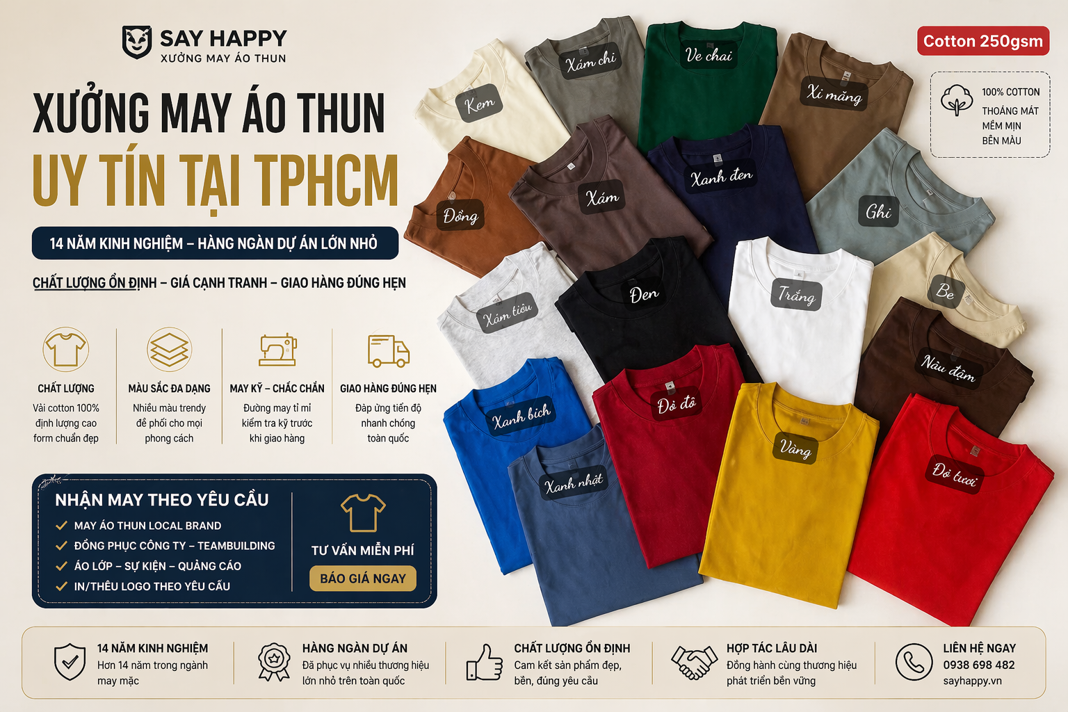 Phân biệt sợi đơn và sợi chập trong áo thun