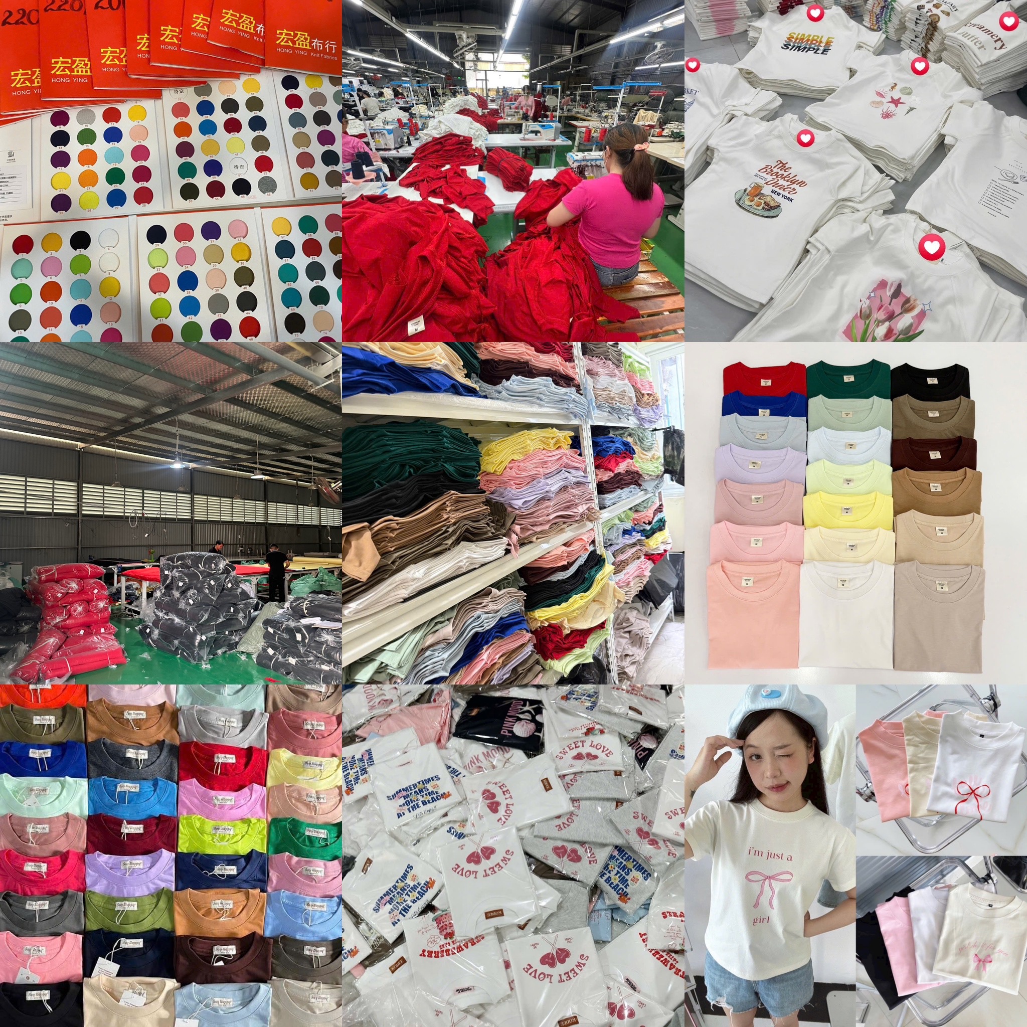 Quy trình sản xuất áo thun Local Brand từ A-Z tại Say Happy T-shirt Factory