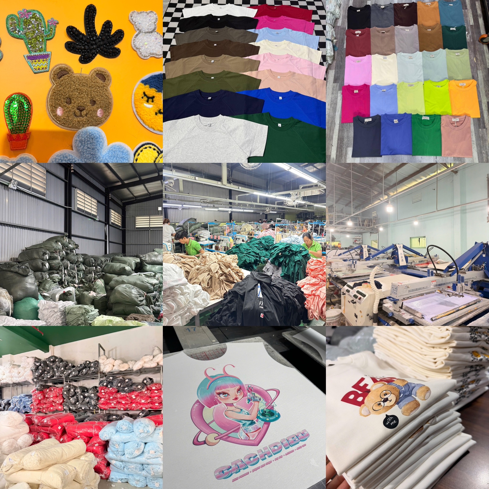 Quy trình sản xuất áo thun Local Brand từ A-Z tại Say Happy T-shirt Factory