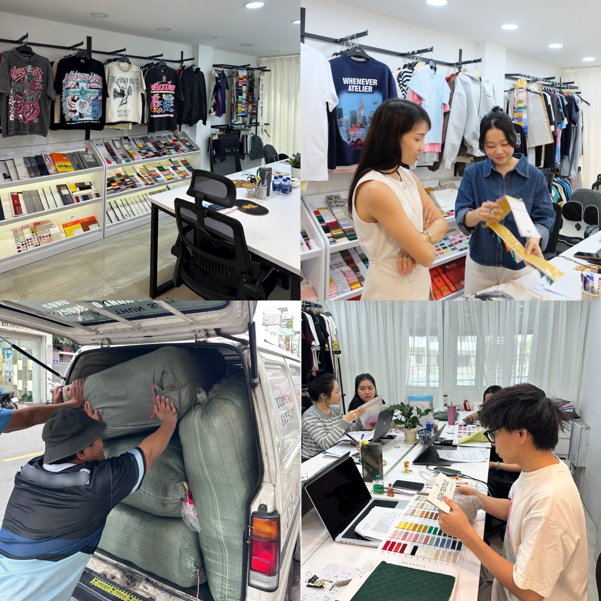 Quy trình sản xuất áo thun Local Brand từ A-Z tại Say Happy T-shirt Factory